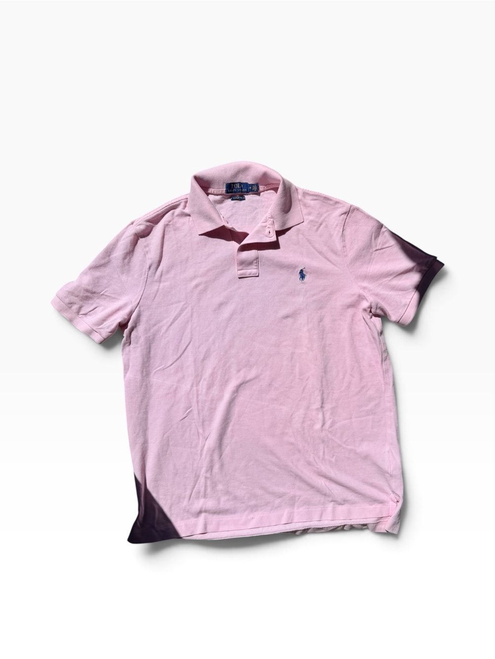 Ralph Lauren Pink Classic Polo Shirt (M - never worn)